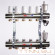 Для отопления VALTEC 1"х3 вых. Евроконус 3/4"