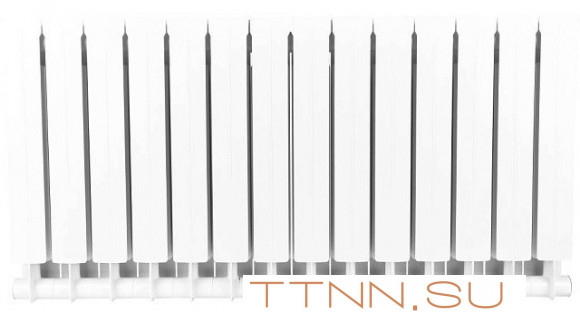 Биметаллический радиатор STOUT STYLE 500 14 секций (SRB-0110-050014)