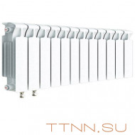 Радиатор биметаллический Rifar Monolit 350 Ventil 12 секций