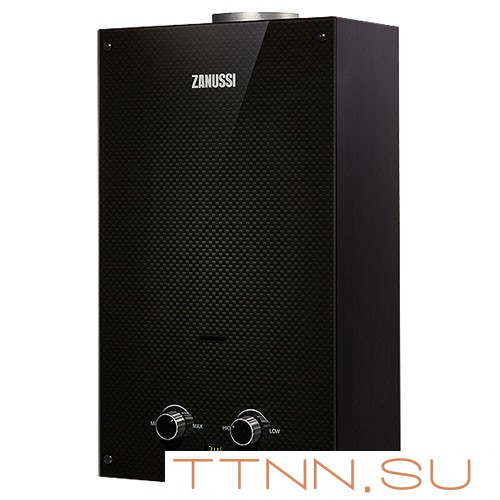 Газовая колонка Zanussi GWH 10 Fonte Glass Carbon