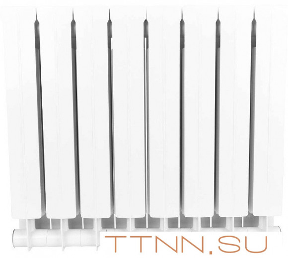 Биметаллический радиатор STOUT STYLE 500 8 секций (SRB-0110-050008)