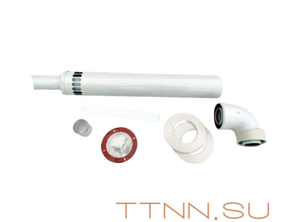 Универсальный комплект коаксиального дымохода Strattos