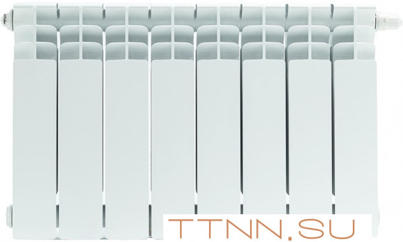 Биметаллический радиатор STOUT Titan 350 н/п 9 секции (SRB-3320-035009)