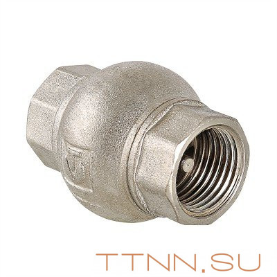 Клапан обратного хода с латунным золотником Valtec 1" VT151