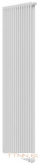 Стальной трубчатый радиатор 2-колончатый Royal Thermo Shift R22 VC2180 - 14 секц. RAL9016, нижнее 1/2