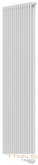 Стальной трубчатый радиатор 2-колончатый Royal Thermo Shift R22 VC2180 - 14 секц. RAL9016, нижнее 1/2