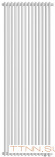 Стальной трубчатый радиатор 2-колончатый Royal Thermo Shift R22 VC2180 - 14 секц. RAL9016, нижнее 1/2