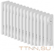 Стальной трубчатый радиатор 3-колончатый Royal Thermo Insignia C3030 - 14 секц. RAL9016, боковое 1/2