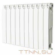 Секционный биметаллический радиатор ТеплоПрибор BR1-500 4 секции теплоотдача 740 Вт