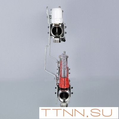 Для отопления VALTEC 1"х8 вых. Евроконус 3/4" с расходомерами в сборе Для отопления VALTEC 1"х8 вых. Евроконус 3/4" с расходомерами в сборе