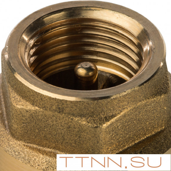 Клапан обратного хода с металлическим седлом STOUT  1/2"