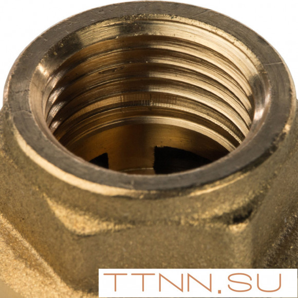 Клапан обратного хода с металлическим седлом STOUT  1/2"