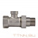 Набор ручной регулировки Royal Thermo прямой 3/4” (никель)