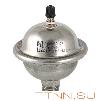 Бак расширительный для компенсации гидроударов 0,162 л. Valtec VT.CAR19.I.04001