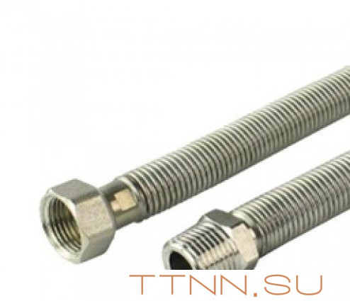 Сильфонная подводка для газа TIM 1/2 2 м г/ш