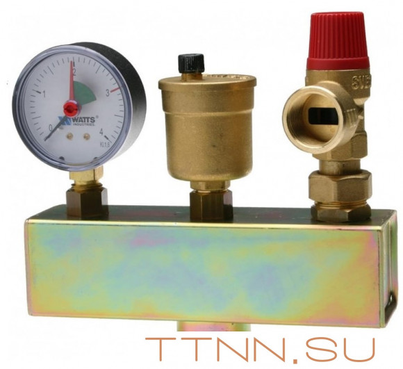 Группа безопасности Watts KSG 30 (до 50 кВт) (без теплоизоляции)