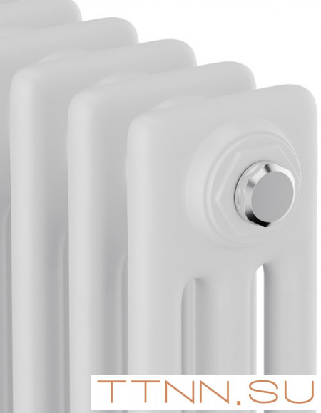 Стальной трубчатый радиатор 3-колончатый Royal Thermo Insignia C3050 - 18 секц. RAL9016, боковое 1/2