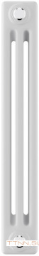 Стальной трубчатый радиатор 3-колончатый Royal Thermo Insignia C3050 - 30 секц. RAL9016, боковое 1/2