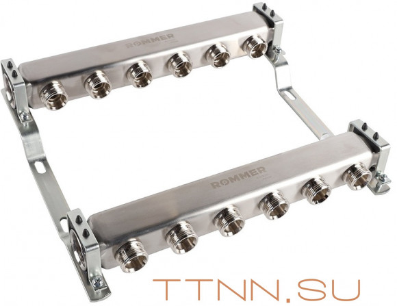 Для отопления Rommer 1"/3/4"x6 для радиаторной разводки (RMS-4401-000006)