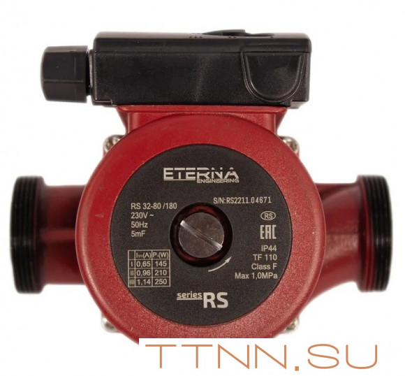 Насос для отопления ETERNA RS 32-80 Насос для отопления ETERNA RS 32-80