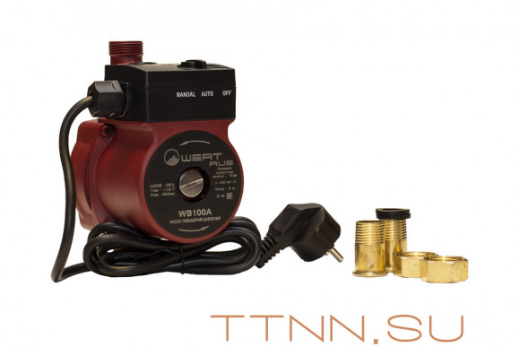 Повысительный насос WERTRUS WB-100A (повысительный)