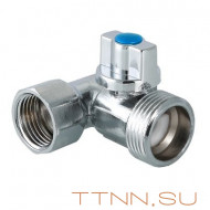 Кран шаровый для стиральной машины Valtec 1/2х3/4х1/2 Кран шаровый для стиральной машины Valtec 1/2х3/4х1/2