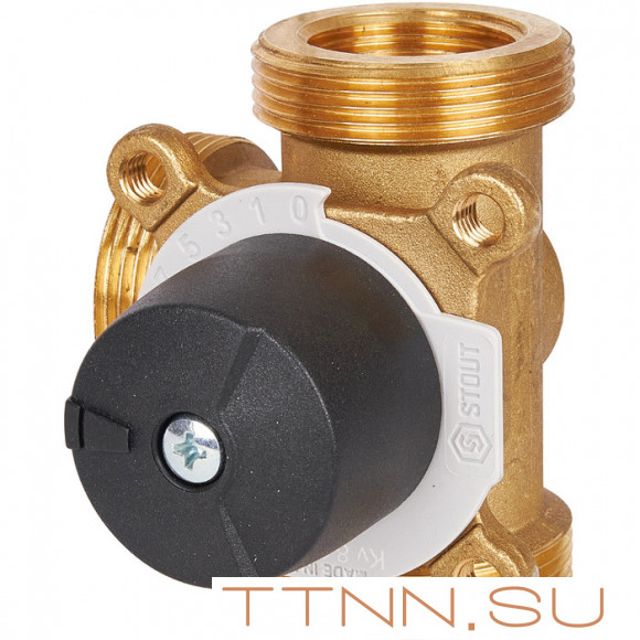 Смесительный клапан STOUT 1 -1 1/2 KVs 8