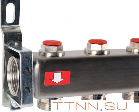 Для отопления Rommer 1"/3/4"x7 с запорными клапанами (RMS-3201-000007) Для отопления Rommer 1"/3/4"x7 с запорными клапанами (RMS-3201-000007)