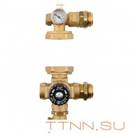 Насосно-смесительный узел без насоса без байпаса STOUT SDG-0020-001000