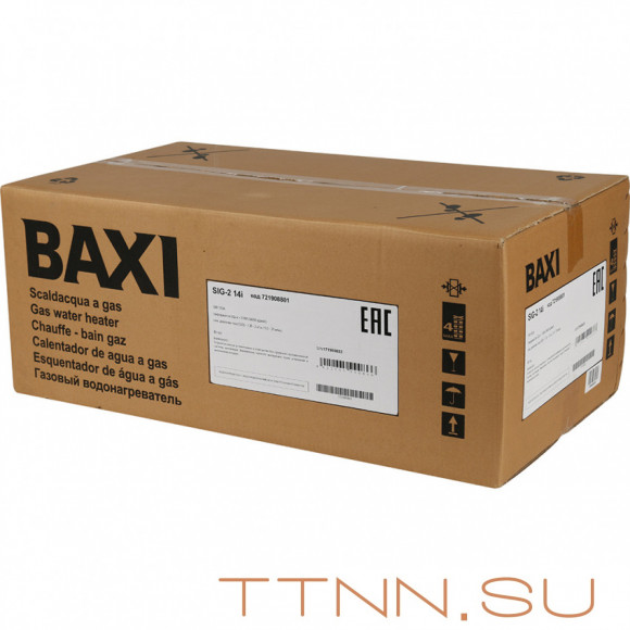 Колонка газовая BAXI SIG-2 14 i Колонка газовая BAXI SIG-2 14 i