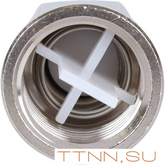 Клапан отсекающий, обратный, 1/2" никель STOUT SVC-1003-000015