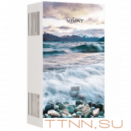 Газовая колонка VIVAT GLS 20-10 M NG с картинкой (Море) автоподжиг 10 л/мин