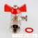 Кран для подключения  манометра 1/2"наружная - 1/2"внутренняя Valtec VT.806.N.0404