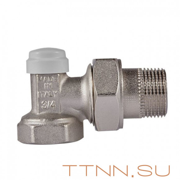 Набор термостатический Royal Thermo угловой М30х1,5 3/4" (никель) Набор термостатический Royal Thermo угловой М30х1,5 3/4" (никель)