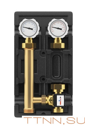 Группа быстрого монтажа Wester WCP 25-60 с термостатическим клапаном и насосом Группа быстрого монтажа Wester WCP 25-60 с термостатическим клапаном и насосом