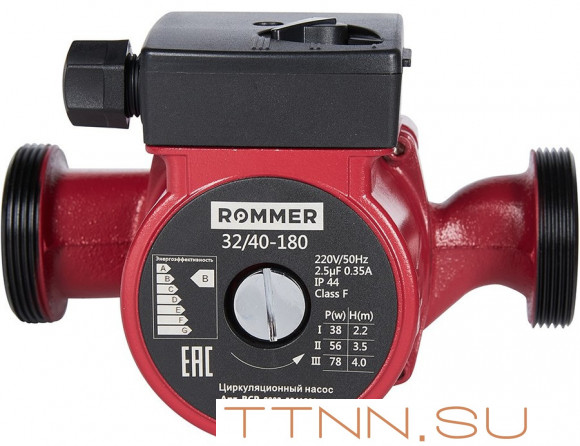 Насос для отопления Rommer 32/40-180 Насос для отопления Rommer 32/40-180