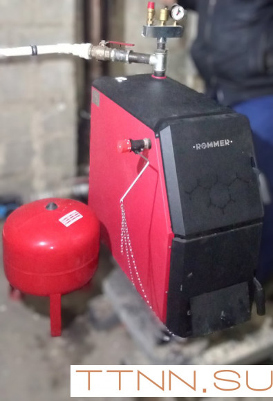 Твердотопливный котел Rommer 31 кВт