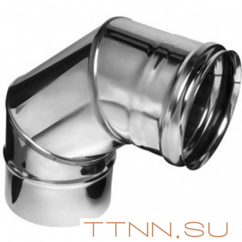 Колено Нерж. 90° (1мм) диаметр 120 Колено Нерж. 90° (1мм) диаметр 120