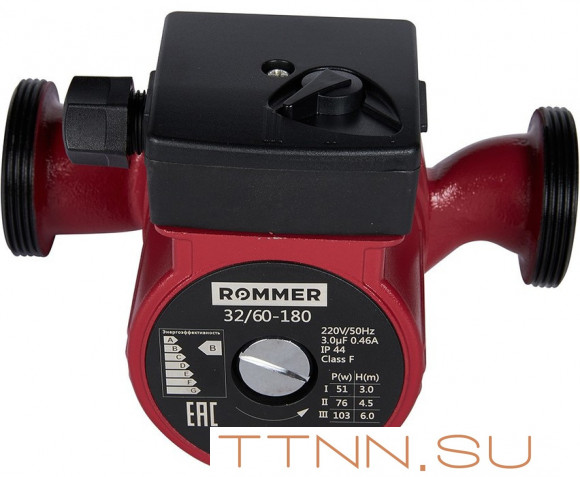 Насос для отопления Rommer 32/60-180 Насос для отопления Rommer 32/60-180