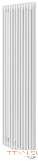 Стальной трубчатый радиатор 3-колончатый Royal Thermo Insignia VC3180 - 12 секц. RAL9016, нижнее 1/2