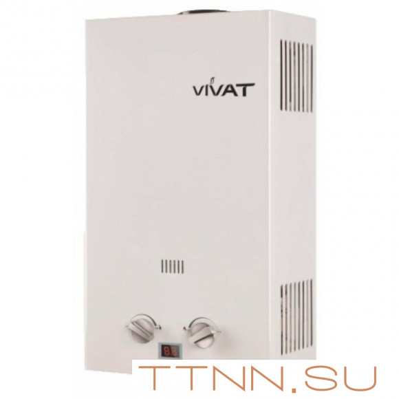 Газовая колонка VIVAT JSQ 20-10 NG электроподжиг 10 л/мин