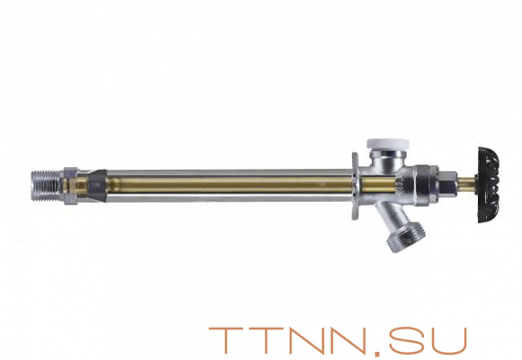 Кран незамерзающий для стен 450 мм TIM W-HF0245