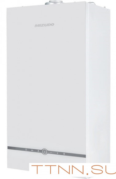 Настенный газовый котел MIZUDO M24Т OpenTherm белая панель управления