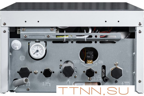 Настенный газовый котел MIZUDO M24Т OpenTherm белая панель управления