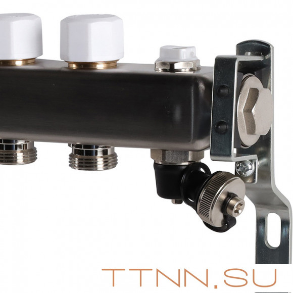 Для отопления Rommer 1"/3/4"x9 с запорными клапанами (RMS-3201-000009) Для отопления Rommer 1"/3/4"x9 с запорными клапанами (RMS-3201-000009)