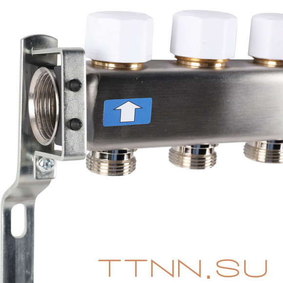 Для отопления Rommer 1"/3/4"x9 с запорными клапанами (RMS-3201-000009) Для отопления Rommer 1"/3/4"x9 с запорными клапанами (RMS-3201-000009)